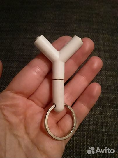 Новый сплитер разветвитель для наушников jack-jack