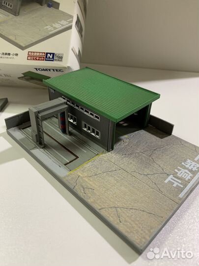 Автобусная станция гараж с мойкой. N, 1/160, 9мм