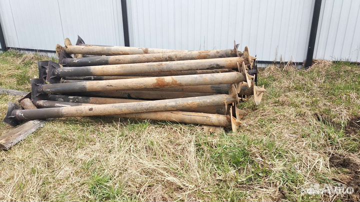 Винтовые сваи L- 2500mm D-108mm