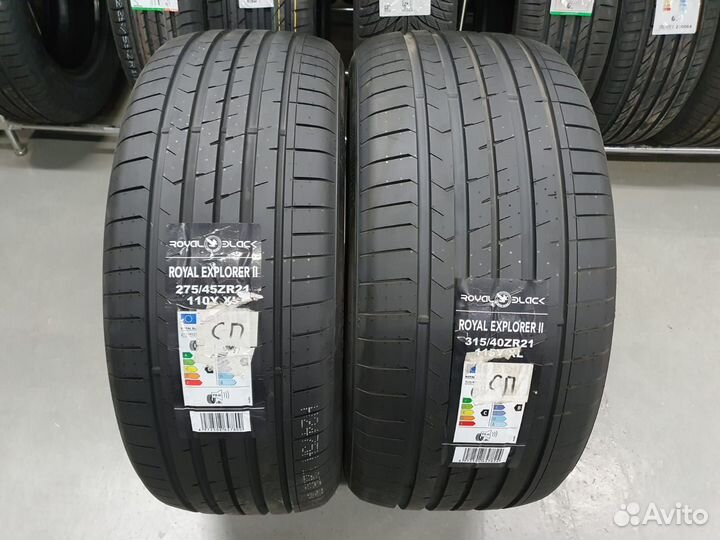 Royal Black Royal Explorer 275/45 R21 и 315/40 R21