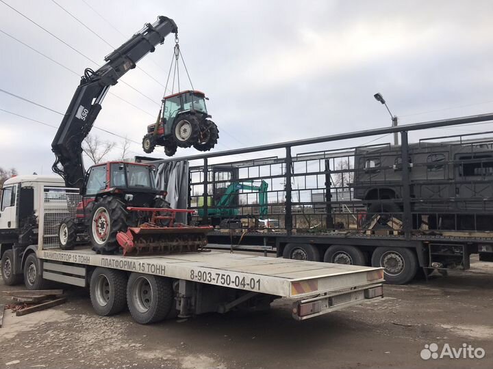 Манипулятор эвакуатор низкорамная платформа