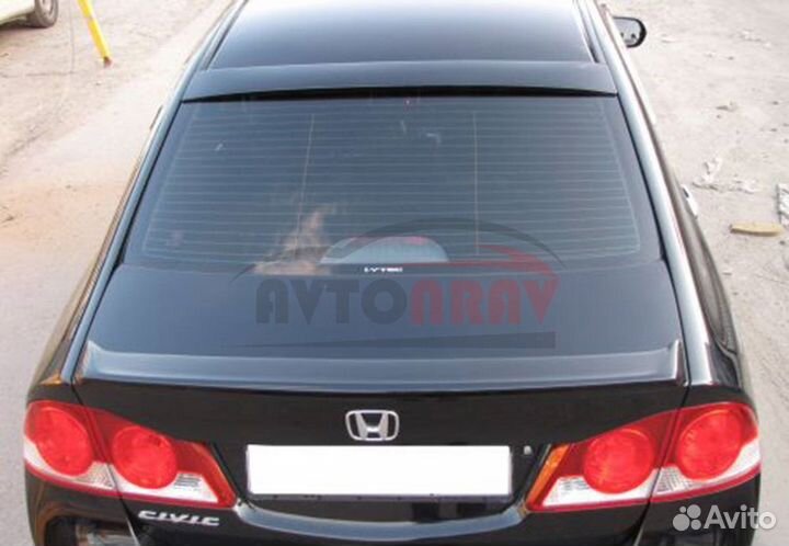 Козырек на заднее стекло для Honda Civic 4D (8)