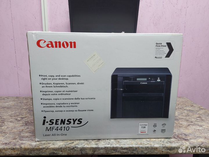 Принтер лазерный мфу Canon i-sensys MF4410