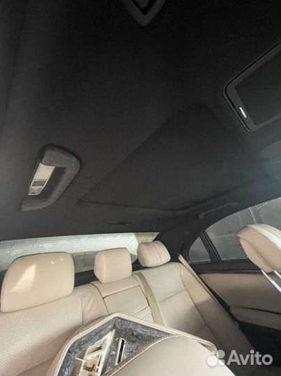 W221 черный потолок