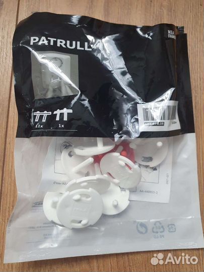Заглушки для розеток IKEA patrull Икеа патруль