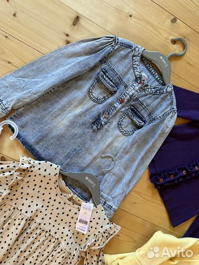 Вещи пакетом на девочку 86 92 98