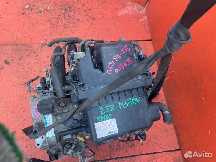 Двигатель Toyota Ractis SCP100 2szfe 2006