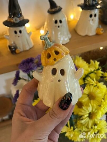 Подсвечник керамический