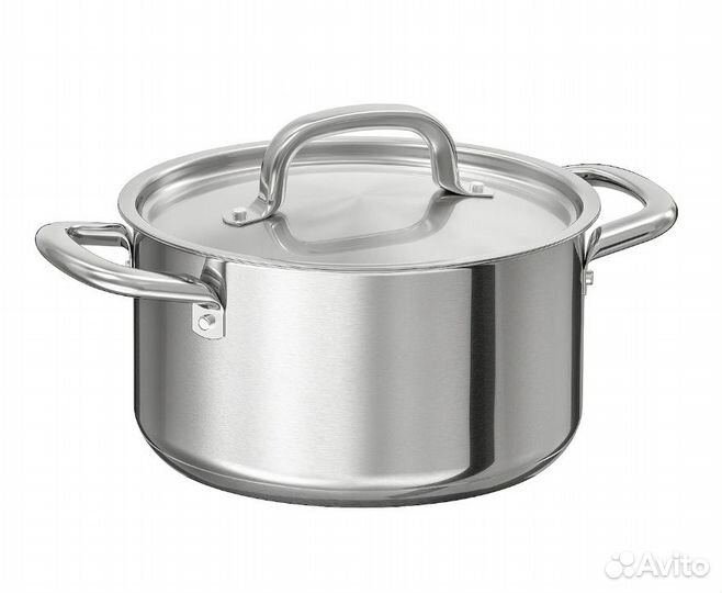 Икеа/365+ Кастрюля с крышкой 3л новая