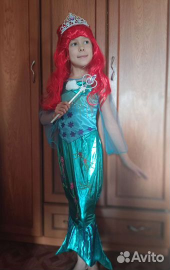 Новый костюм Русалочки 4 предм