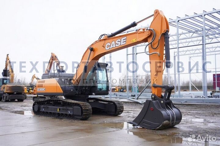 Гусеничный экскаватор CASE CX300C, 2023