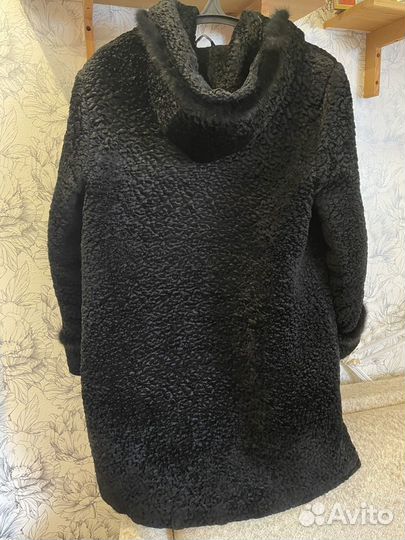 Женское утепленное пальто 52 размер