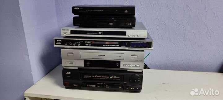 Видеомагнитофоны и dvd плееры на запчасти