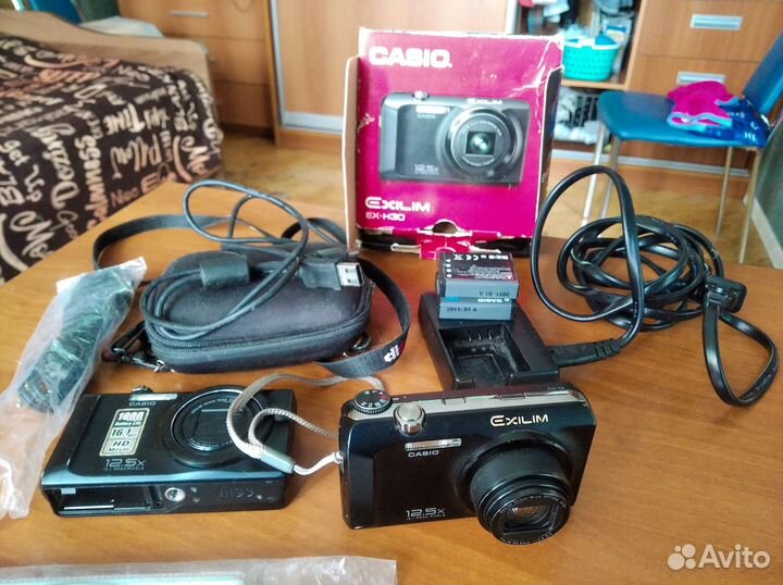 Фотоаппарат casio exilim ex h30 полный комплект