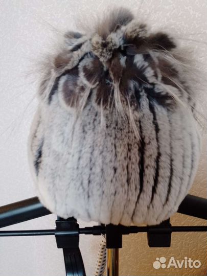 Шапка женская из меха норки
