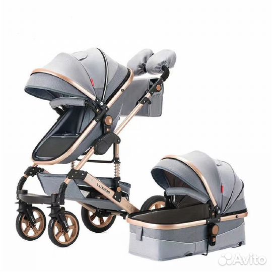Коляска 2в1 Lux mom
