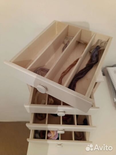 Комод для мулине ниток мелочей бисера