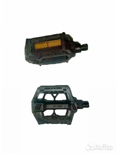 Педали для велосипеда пластик 109х83мм, мтв Hualon