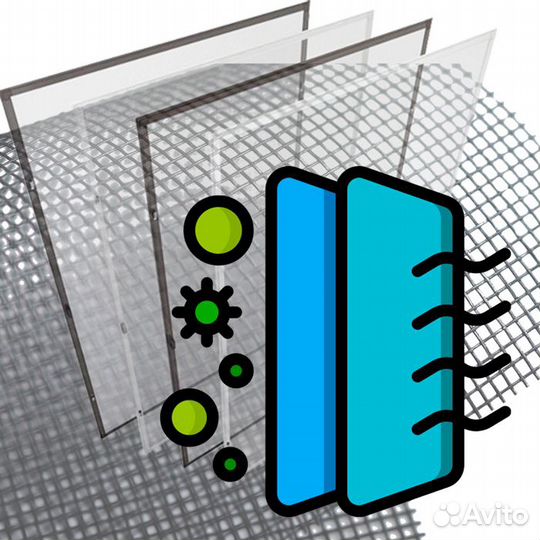Москитная сетка от пыли 9417мс