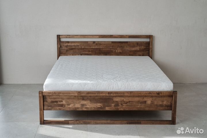 Кровать двуспальная Next 180х200 из массива дерева