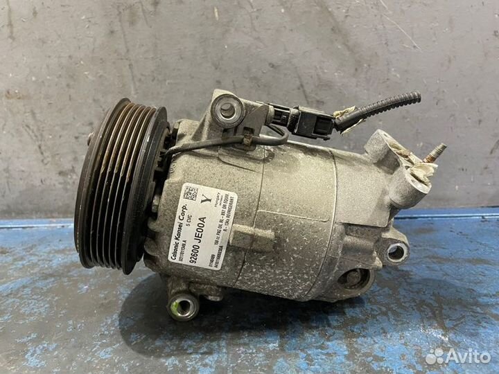 Компрессор кондиционера Nissan Qashqai J10