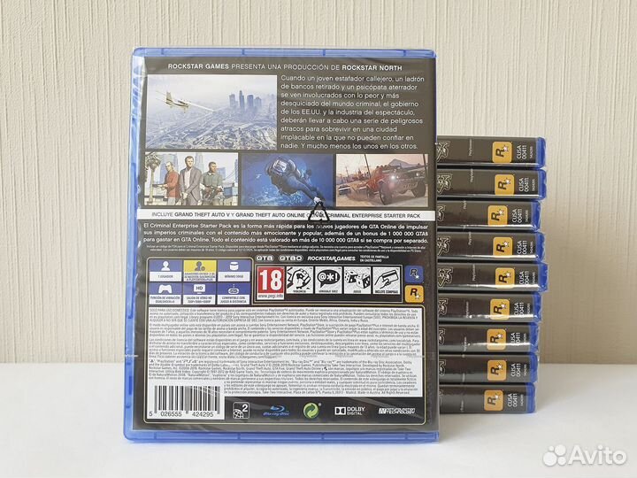 Игра GTA 5 Premium Edition PS4 (новый)