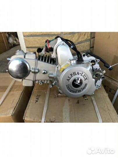 Двигатель на мопед альфа 125