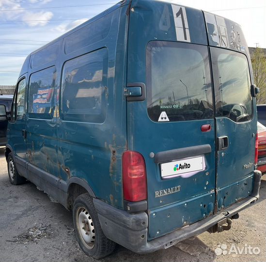 Renault Master 2.2 МТ, 2001, 262 000 км