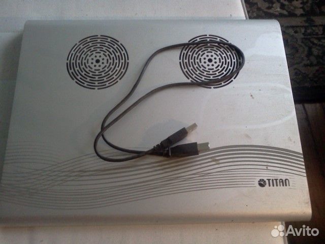 Подставка под ноутбук алюминий titan