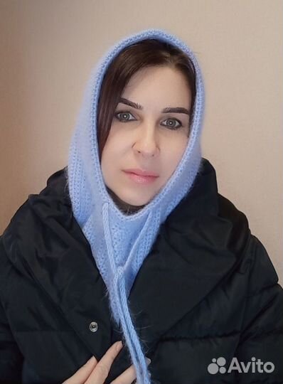 Капор из пуха норки