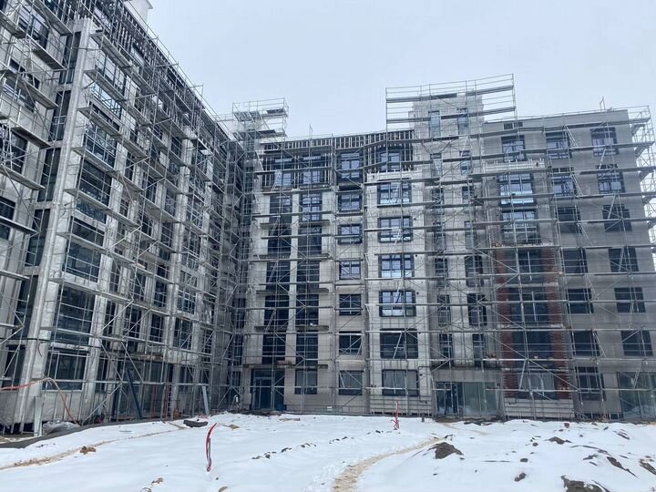 3-к. квартира, 92 м², 2/7 эт.