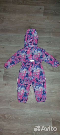Зимний комбинезон для девочки 92