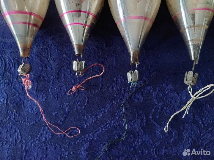 Елочные игрушки СССР сосульки (прожектор)