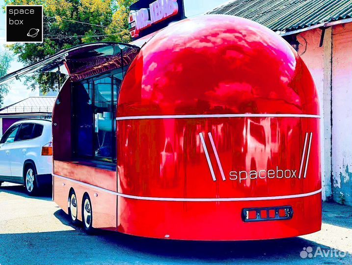 Торговый прицеп купава, Кафе на колесах