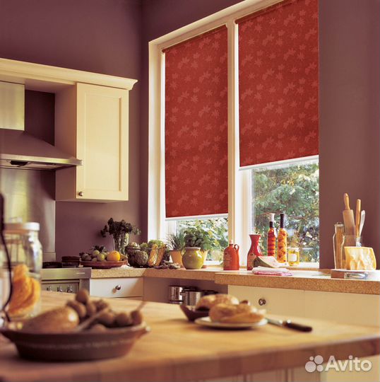 Рулонные шторы. Более 500 видов ткани