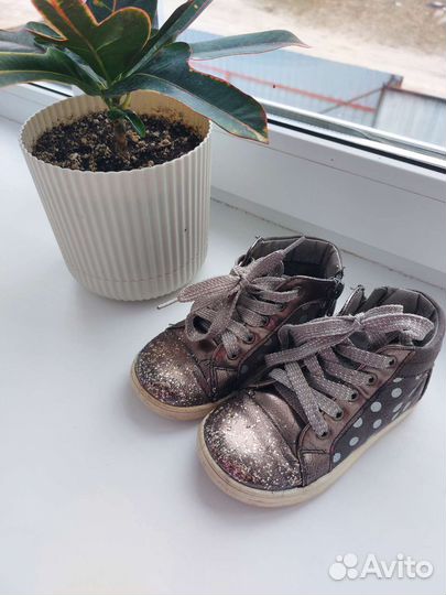 Кеды полуботинки для девочки