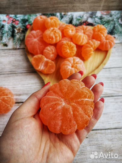 Мыло ручной работы Мандарин