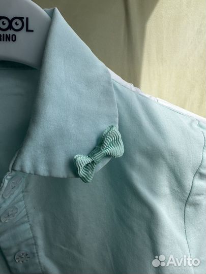 Сарафан школьный Рио Комби Зеленый Скай Лайк