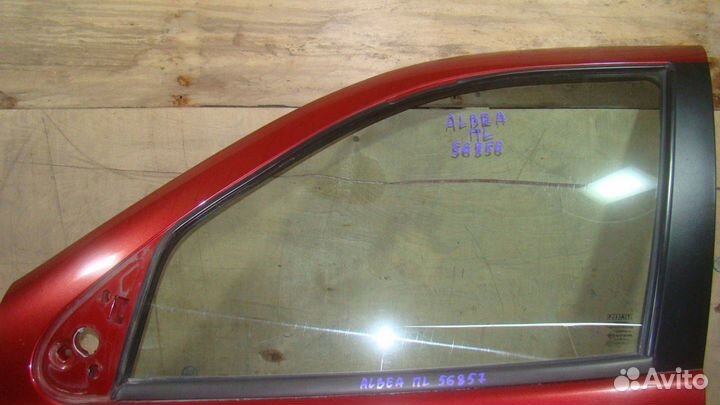 Стекло двери передней левой Fiat Albea