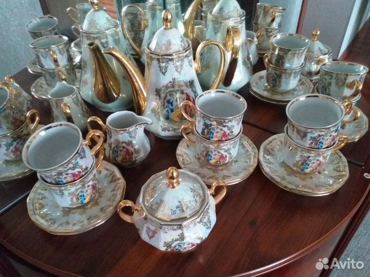 Кофейный сервиз из Чехии Мадонна