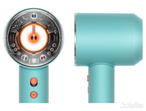 Фен Dyson Supersonic HD16 (Бирюзовый/Оранжевый)