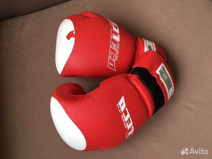 Защита голени, паха, перчатки боксерские детские