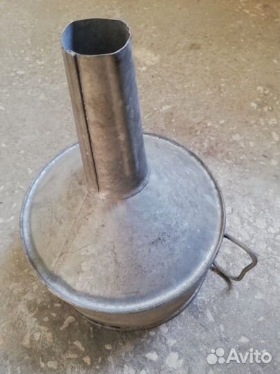 Воронка заправочная оцинкованная 5 литровая