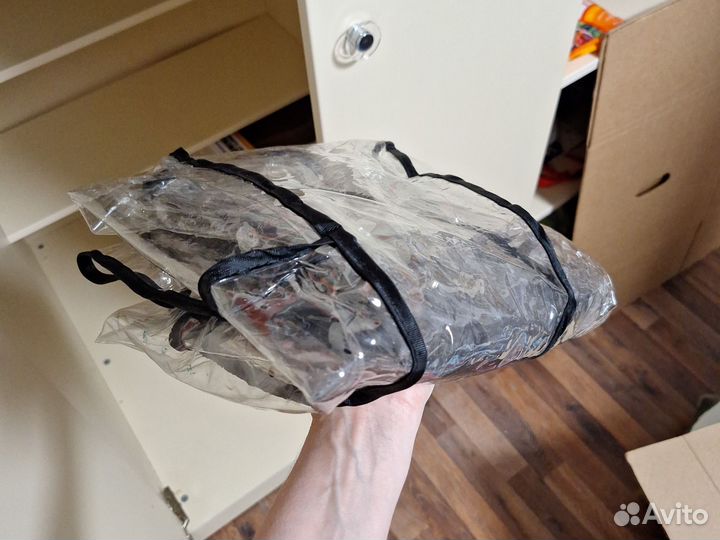 Дождевик силиконовый универсальный на прогулку