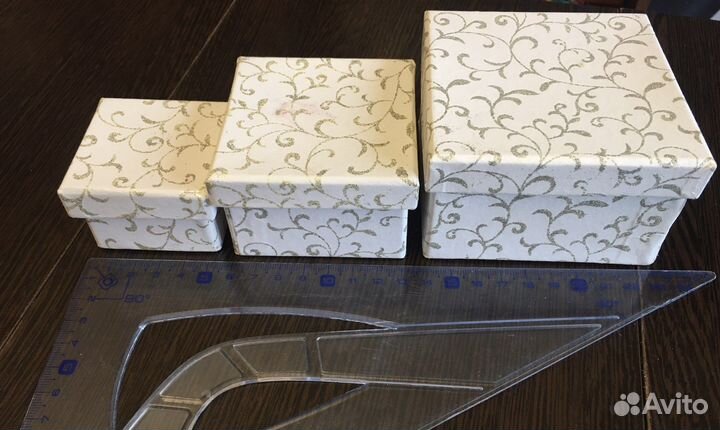 Коробочки для упаковки подарков 3 шт