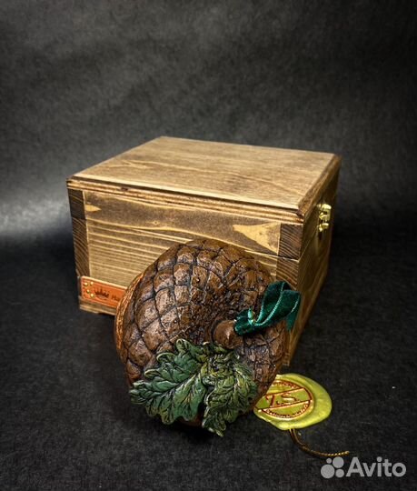 Елочная игрушка VIP,Желудь''