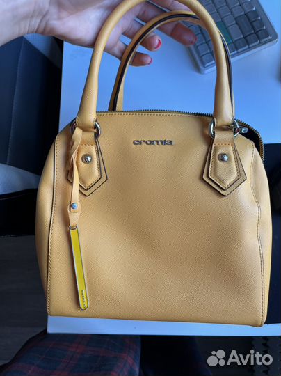 Cromia сумка желтая