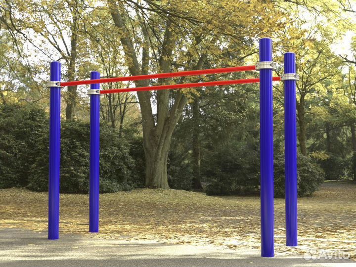 Брусья уличныеные Воркаут Pioner A17294