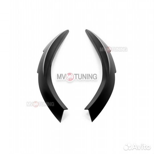 Реснички на Chevrolet Cruze 1 (2008-2014) фигурные