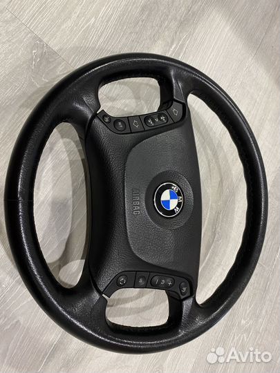 Руль BMW E46 с подушкой